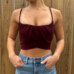 Maroon Tank Top